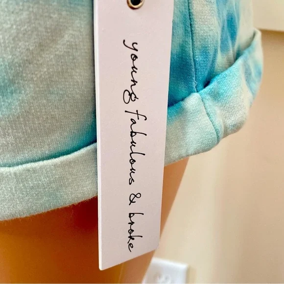 NWT Young Fabulous & Broke Tie Dye Beach Shorts EE0348 & EE0364 - Picture 6 of 10